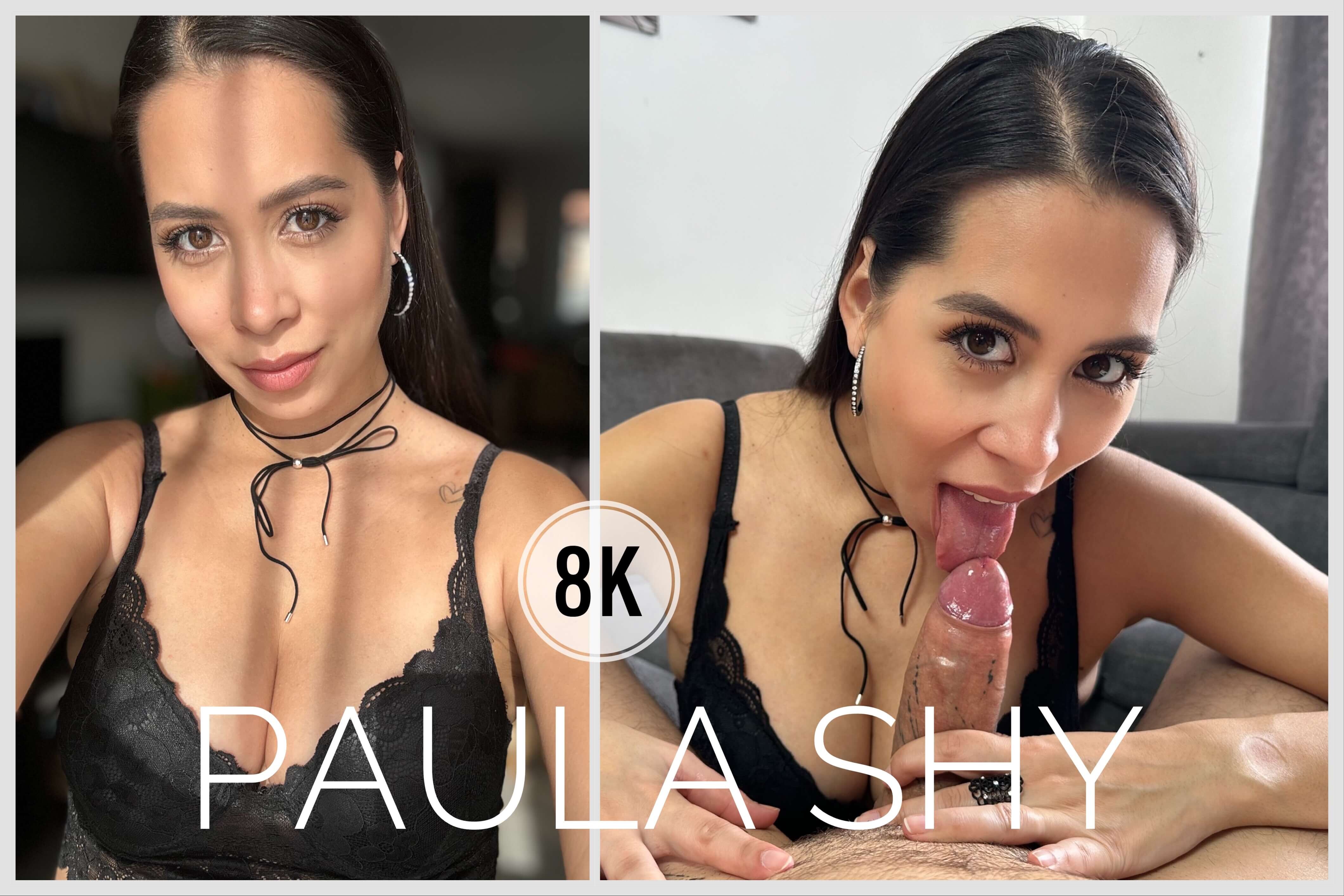 Amazing Blowjob With Beautiful Paula Shy
