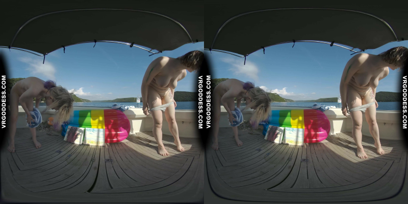 Diana and Ingrida in Sensual Yacht Art Nude - Image 10