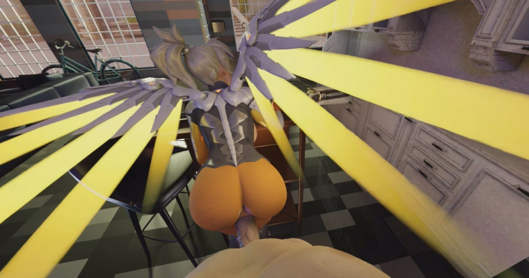 Mercy in Overwatch XXX Parody: Hot Healthcare - Image 5