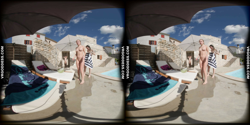 Kristina Emmux & Rebeka Ruby Poolside Seduction - Image 9