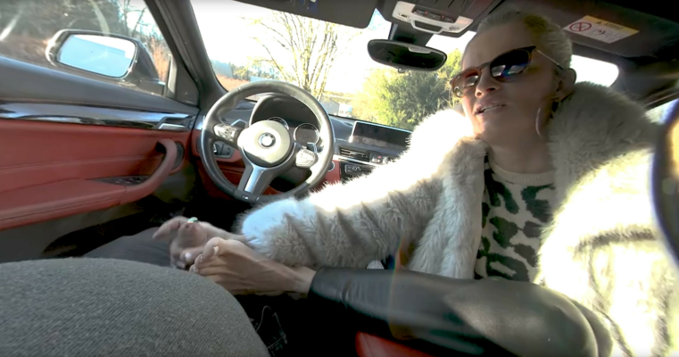 Sabdeluxe Hot Car Footjob Adventure - Image 9