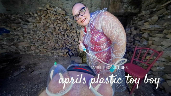 Mistress April's Kinky Plastic Fetish Play - Image 4