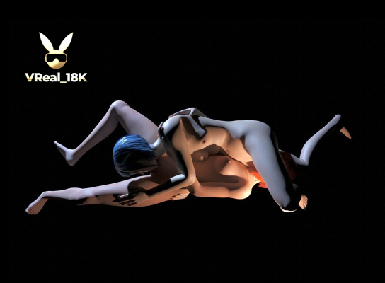 VReal_18K Hot and Cold Lesbian 69 (A XXX Parody) - Image 1