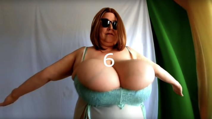 Turquoise Bra Titty Fuck with Maja Magic - Image 1