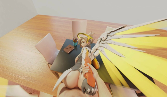 Mercy Doggystyle Thrill: XXX Parody Bliss - Image 2