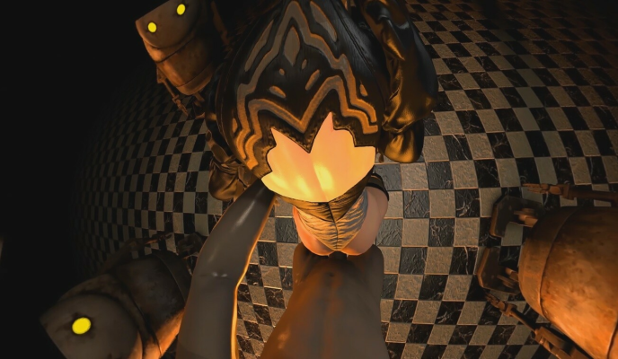 2B in Nier Automata XXX Parody Robot Action - Image 4