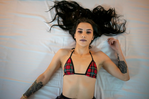 Zoe Foxxy - Teen schoolgirl wants to play with her pussy in front of the camera - Image 1