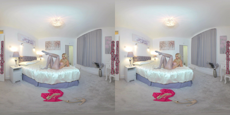 Porchia Halterneck Dress With Grey Glossy Tights - Image 9