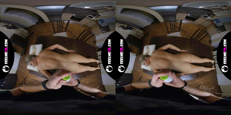 Tiffany Pussy And Tits 3D 180vr Oiled Massage - Image 1