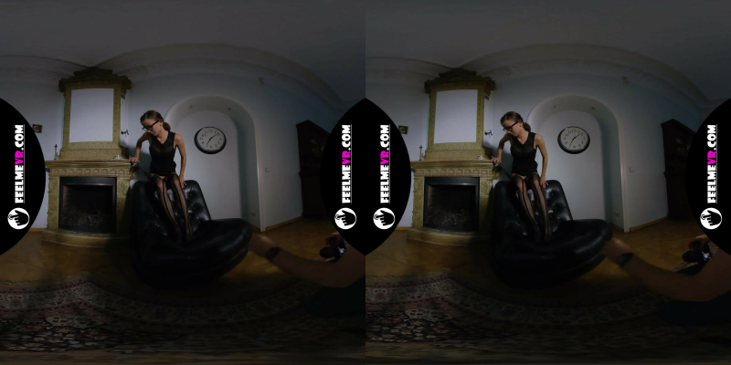 Paula VR180 Solo Tease in Old House - Image 4