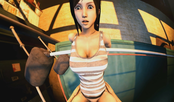 Kokoro in XXX Parody: Intense Boxing Lesson - Image 5