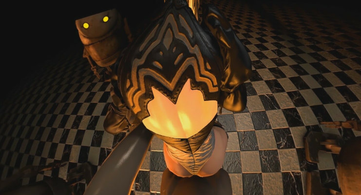 2B in Nier Automata XXX Parody Robot Action - Image 1