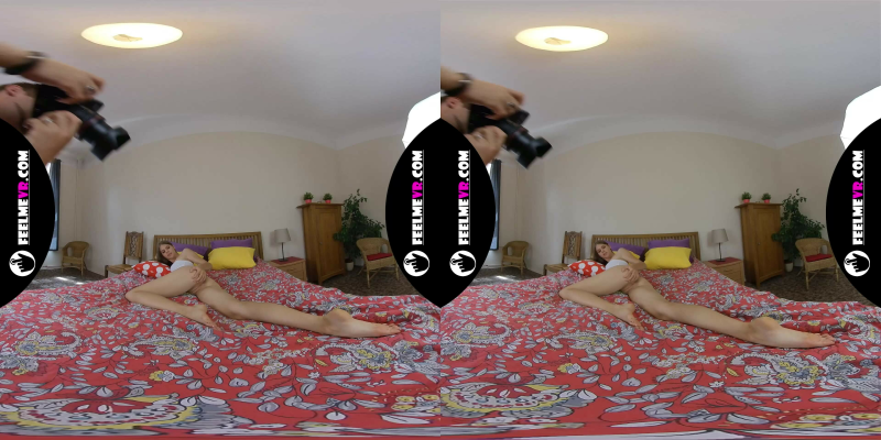 Evelina Topmodel Nude Photosession Backstage VR180 - Image 2