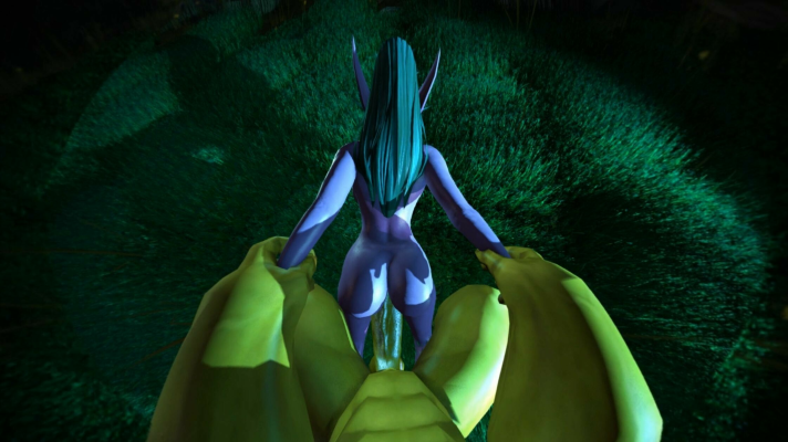 Tyrande In Moonlight: Sexy 3D Parody Action - Image 4
