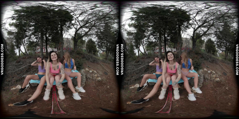 Kristina Emmux & Rebeka Ruby Outdoor Lesbian Heat - Image 2