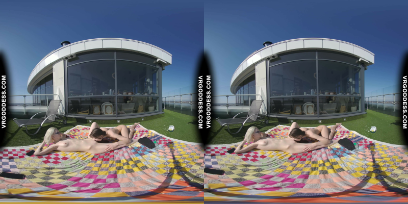 Rebeka Ruby & Ingrida: Hot Outdoor Masturbation - Image 5