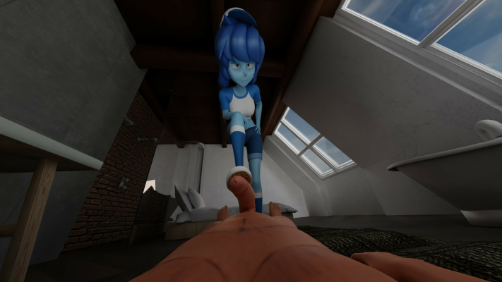 Lapis in Wild VR Anime Parody Fun - Image 5