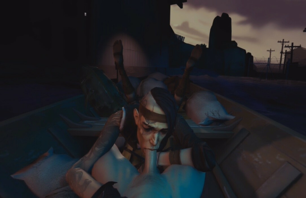 Lizzy Dominates in Dishonored XXX Parody 4K - Image 3