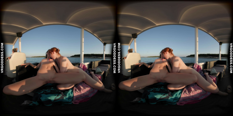 Rebeka Ruby & Lily Mays Lesbian Boat Cruise - Image 8