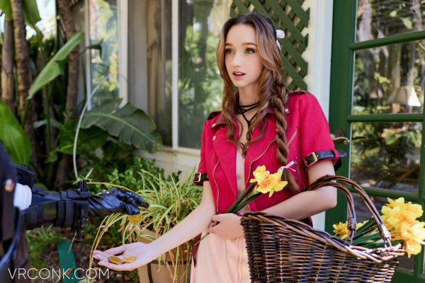 Final Fantasy VII: Aerith VR Porn Parody - Image 1