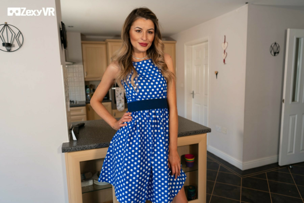 Bianca's Sexy Kitchen Striptease in 4K - Image 1